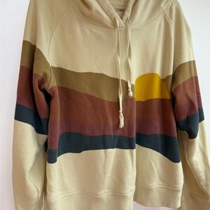 Faherty Multicolor Soleli Striped Hoodie